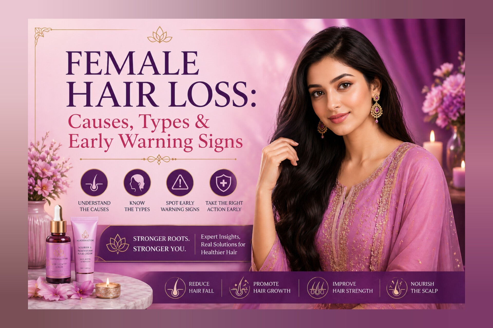 Female Hair Loss: Causes, Types &amp; Early Warning Signs