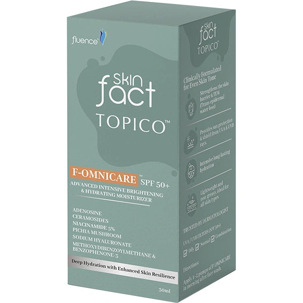 Skinfact Topico F-OMNICARE Cream – 2% Kojic Acid + 5% Niacinamide Moisturizer with SPF 50++