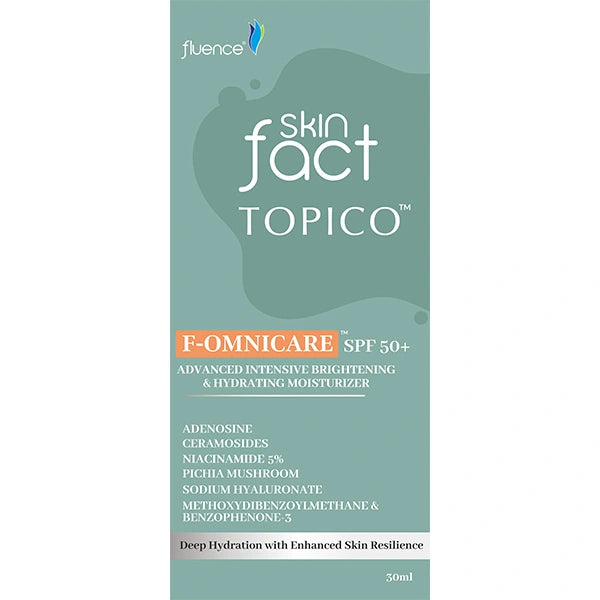 Skinfact Topico F-OMNICARE Cream – 2% Kojic Acid + 5% Niacinamide Moisturizer with SPF 50++