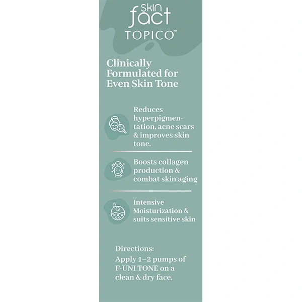 F-UNI TONE CREAM Revitalizing Skin Tone with a Balancing Complex
