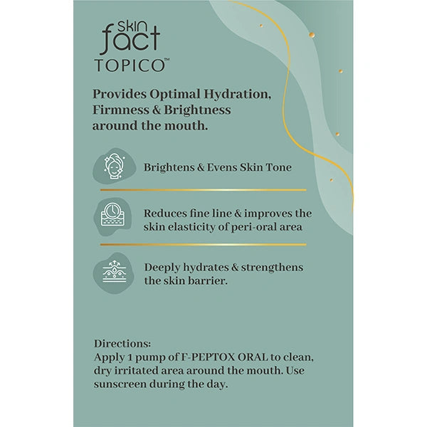 Skinfact Topico F-PEPTOX ORAL – Advanced Peptide &amp; Caffeine Oral Supplement