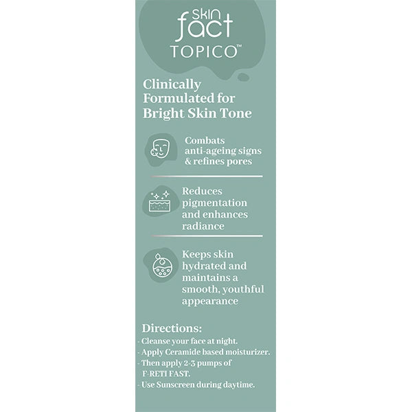 F-RETI FAST CREAM Liposomal Retinol 2% + Niacinamide 10%  Intensive Anti-Ageing &amp; Brightening Corrective Care