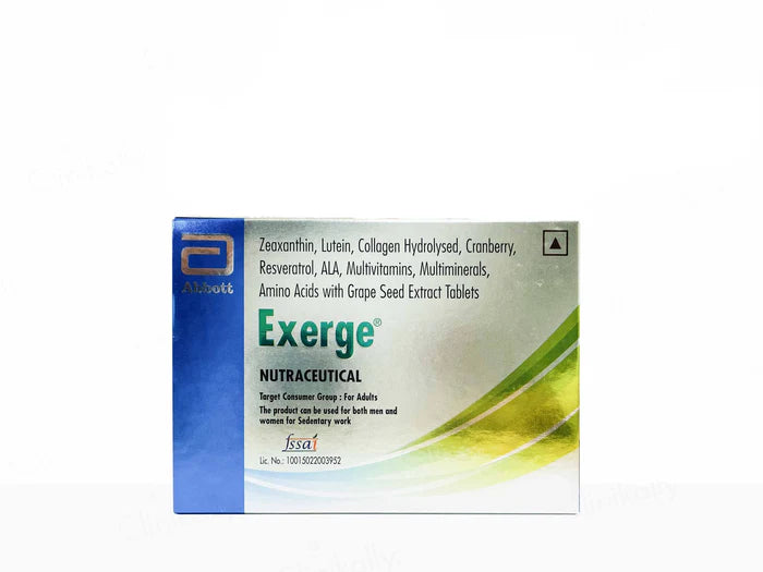 Exerge Nutraceutical Tablet
