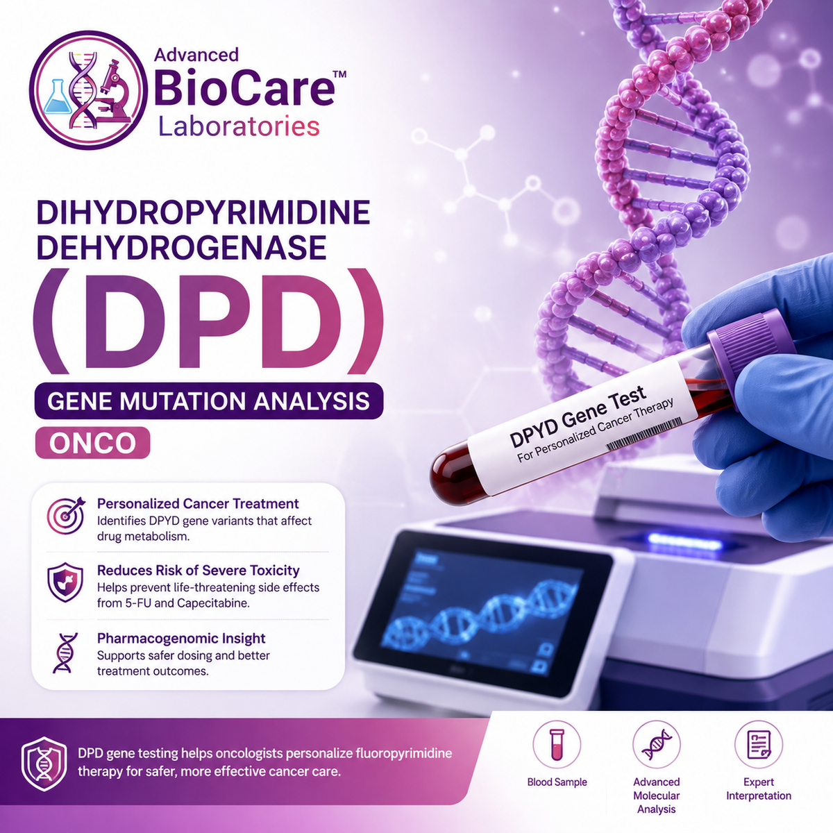 Dihydropyrimidine Dehydrogenase (DPD) Gene Mutation Analysis_ONCO
