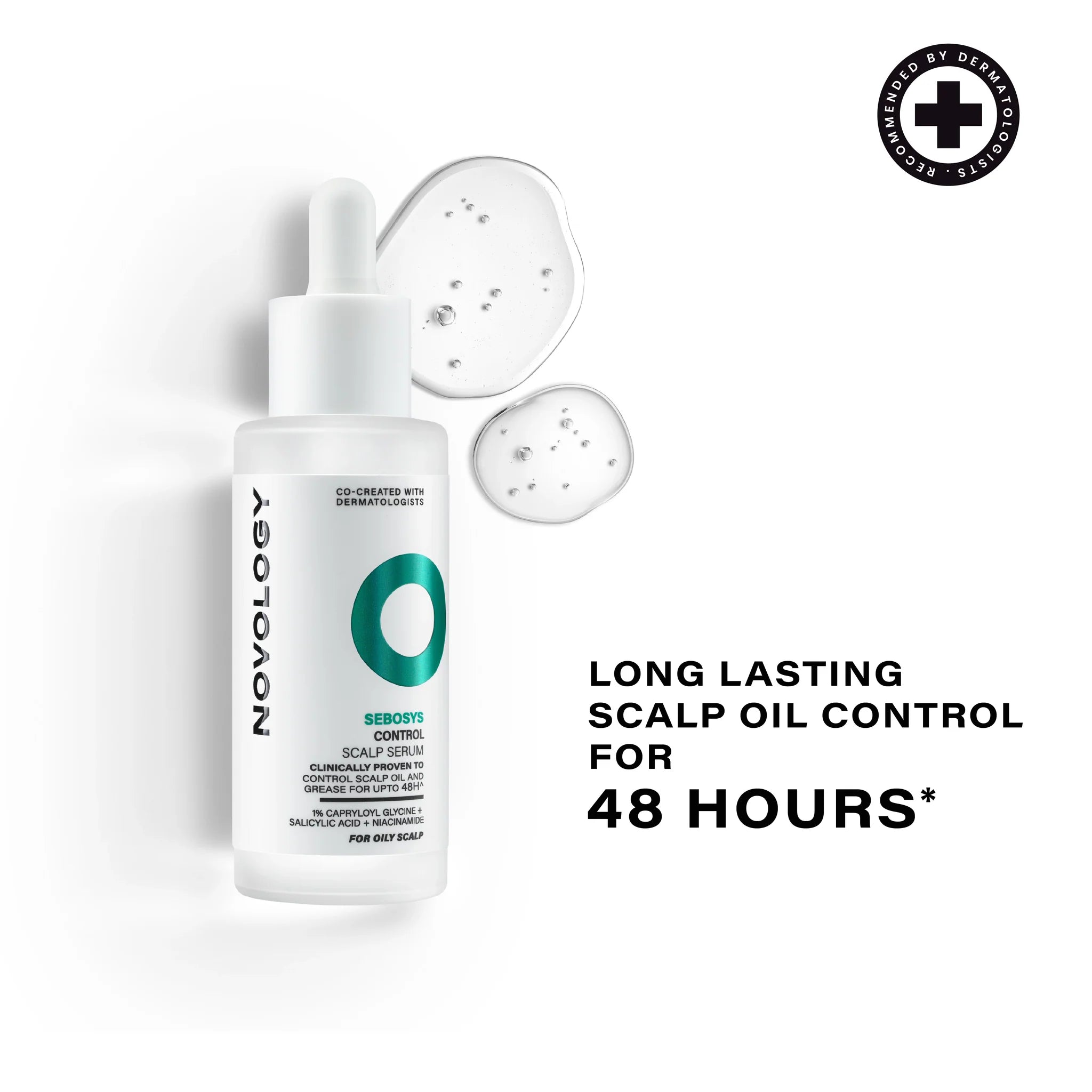 Sebosys Control Scalp Serum for 48hrs Sebum Control, 50ml