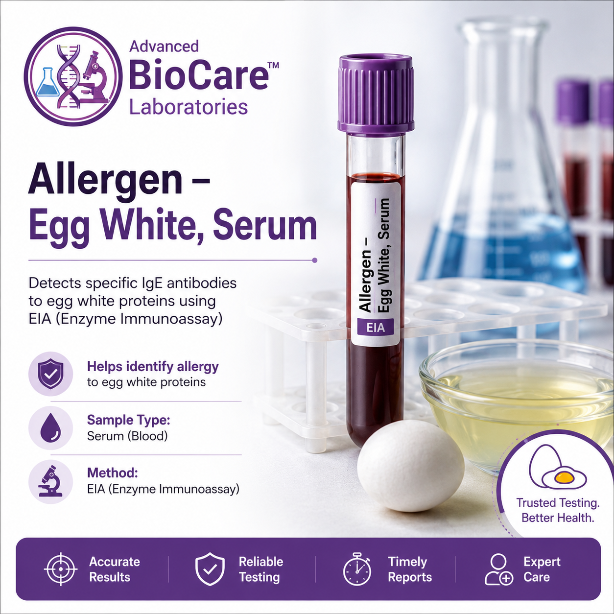 Allergen - Egg White, Serum
