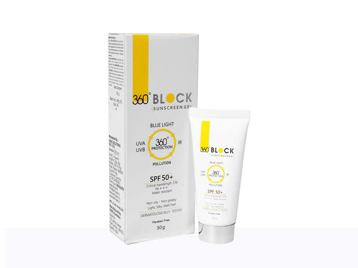 360° Block Sunscreen Gel SPF 50+ PA+++
