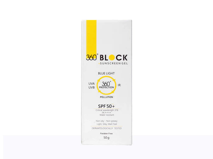 360° Block Sunscreen Gel SPF 50+ PA+++