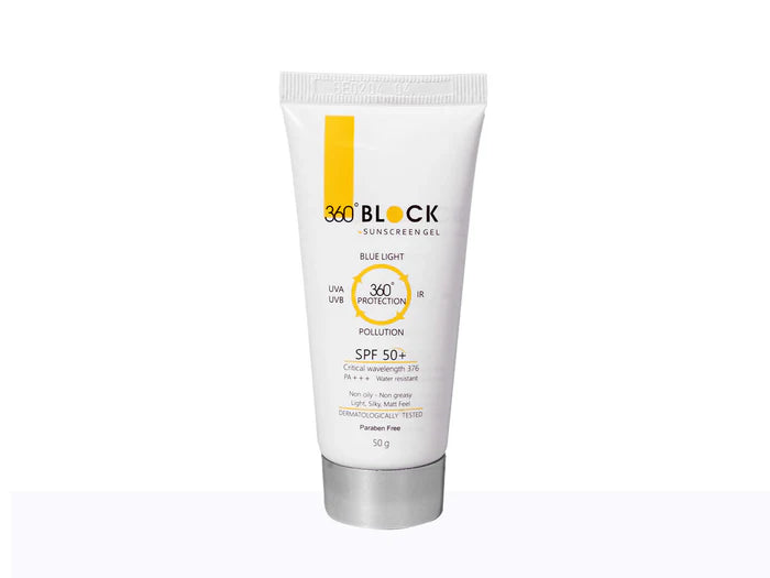 360° Block Sunscreen Gel SPF 50+ PA+++