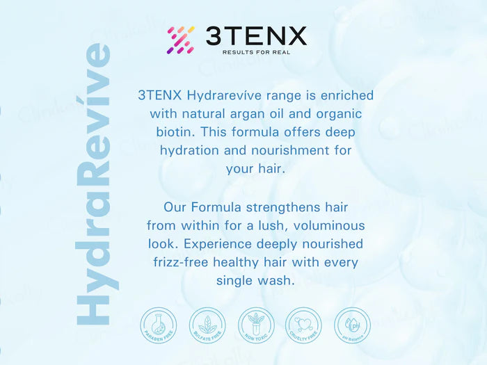 3Tenx HydraRevive Conditioner – Deep Hydration for Dull &amp; Dehydrated Hair