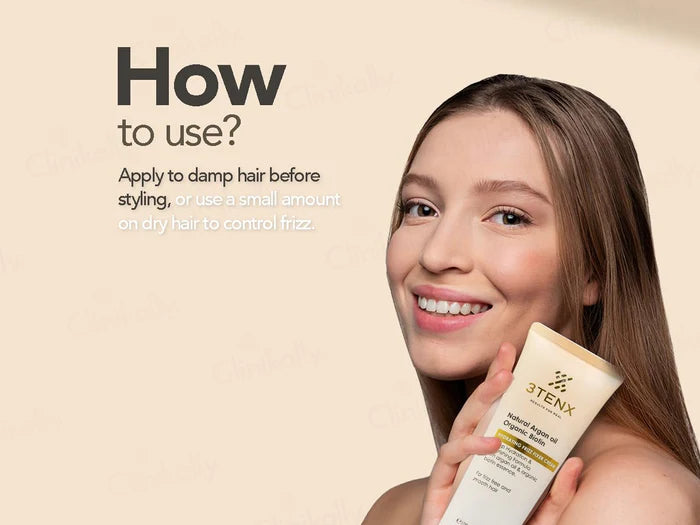 3Tenx Hydrating Frizz Fixer Cream – Frizz-Free &amp; Smooth Hair