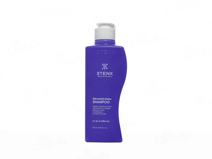 3Tenx Ultimate Revitalize Shampoo For Dry &amp; Brittle Hair – Deep Repair &amp; Strength Boost
