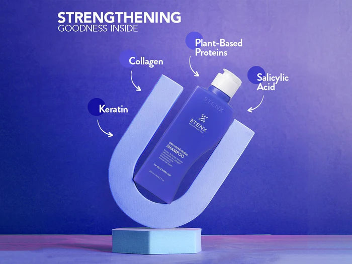 3Tenx Ultimate Revitalize Shampoo For Dry &amp; Brittle Hair – Deep Repair &amp; Strength Boost