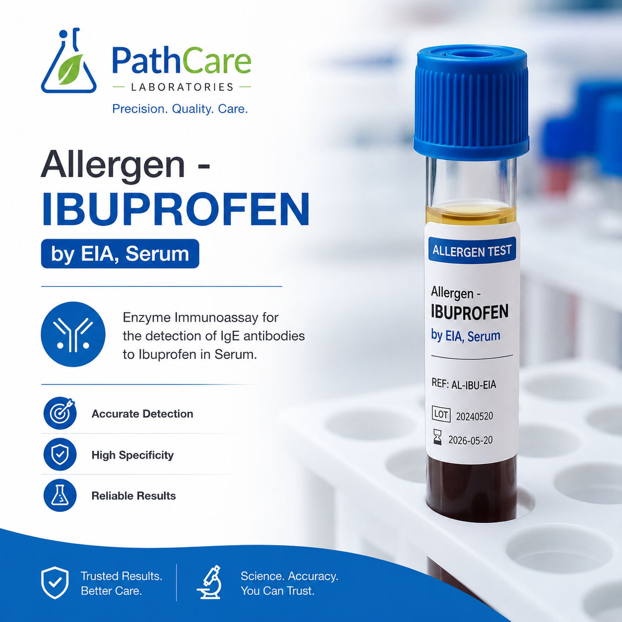 Allergen - IBUPROFEN by EIA, Serum