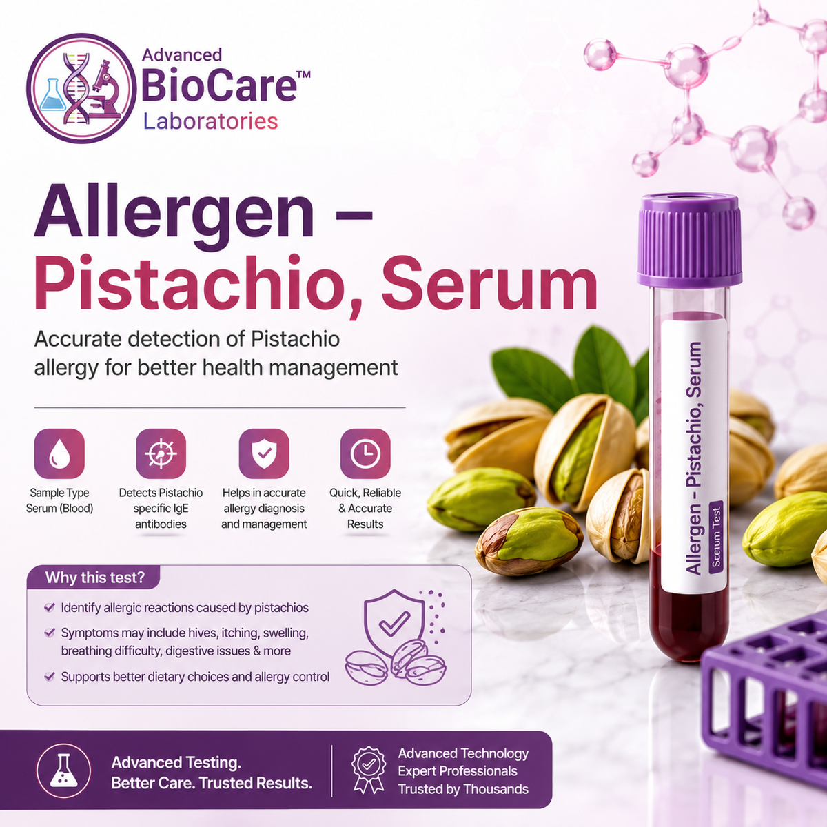 Allergen - Pistachio, Serum