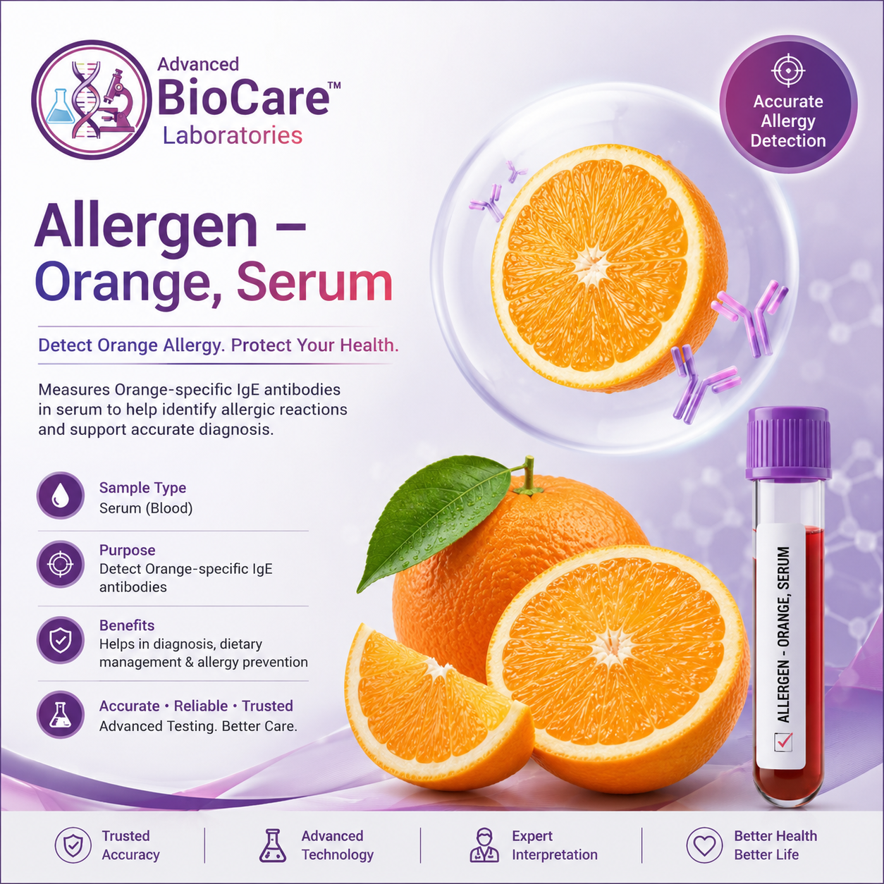 Allergen - Orange, Serum