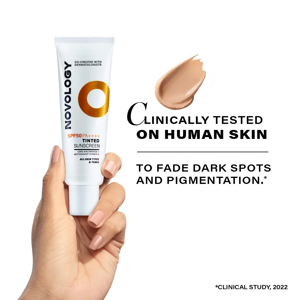 SPF 50 PA++++ Tinted Sunscreen, 50g