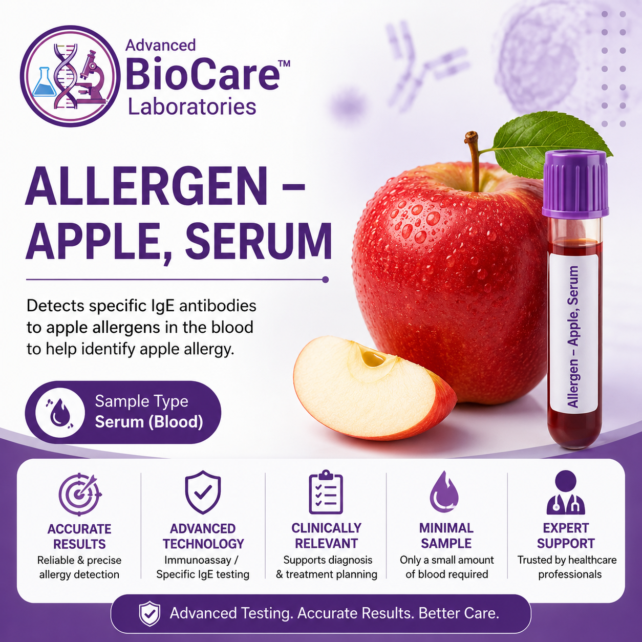 Allergen - Apple, Serum