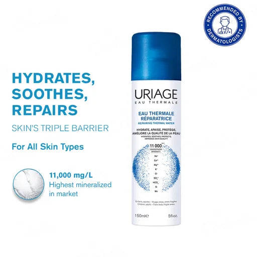 Uriage Thermal Water Mineralized Face Toner Mist – 150 mL