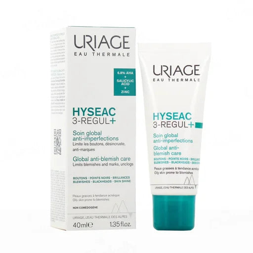 Uriage Hyséac 3-Regul+ Anti-Blemish Global Care – 40 mL