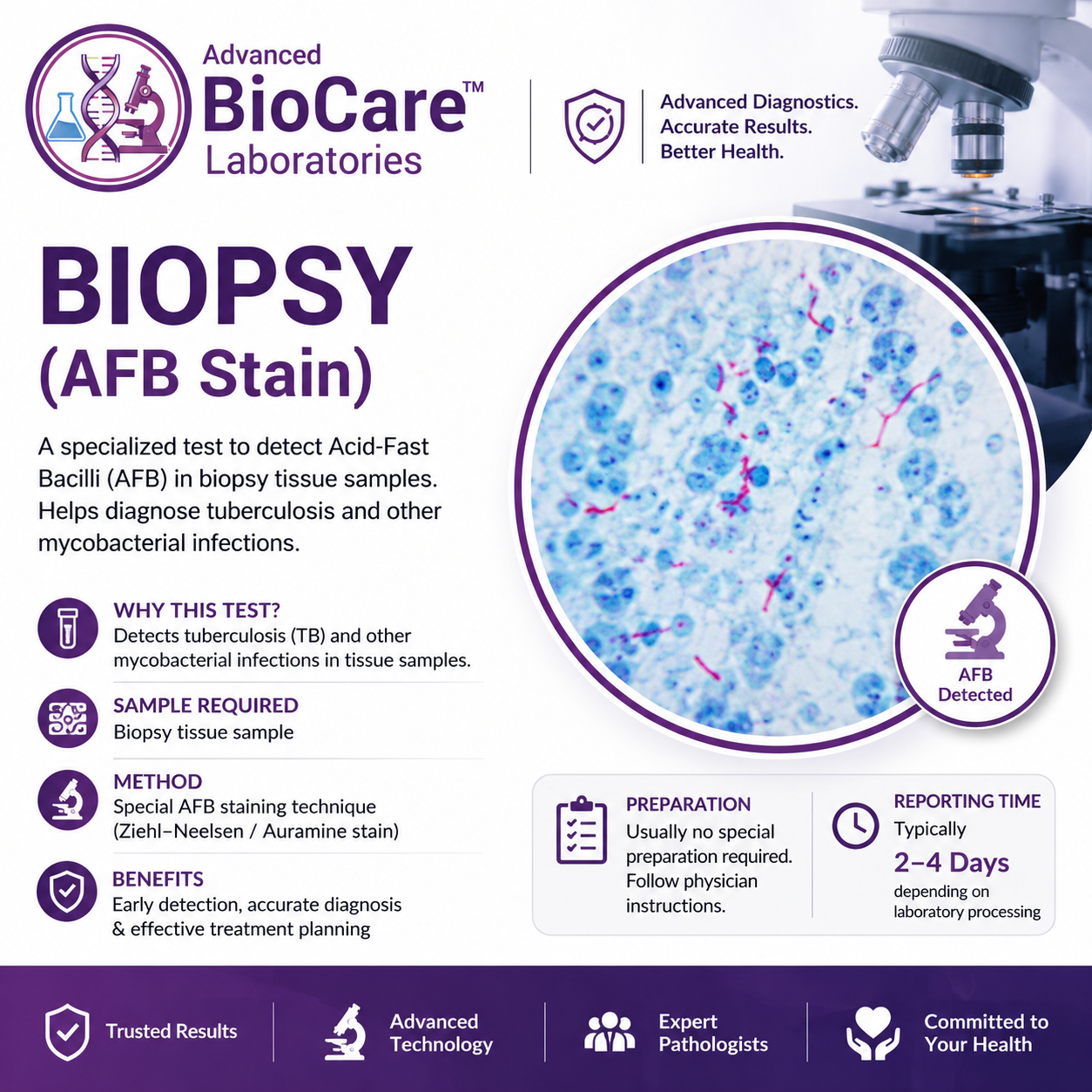 BIOPSY (AFB Stain)