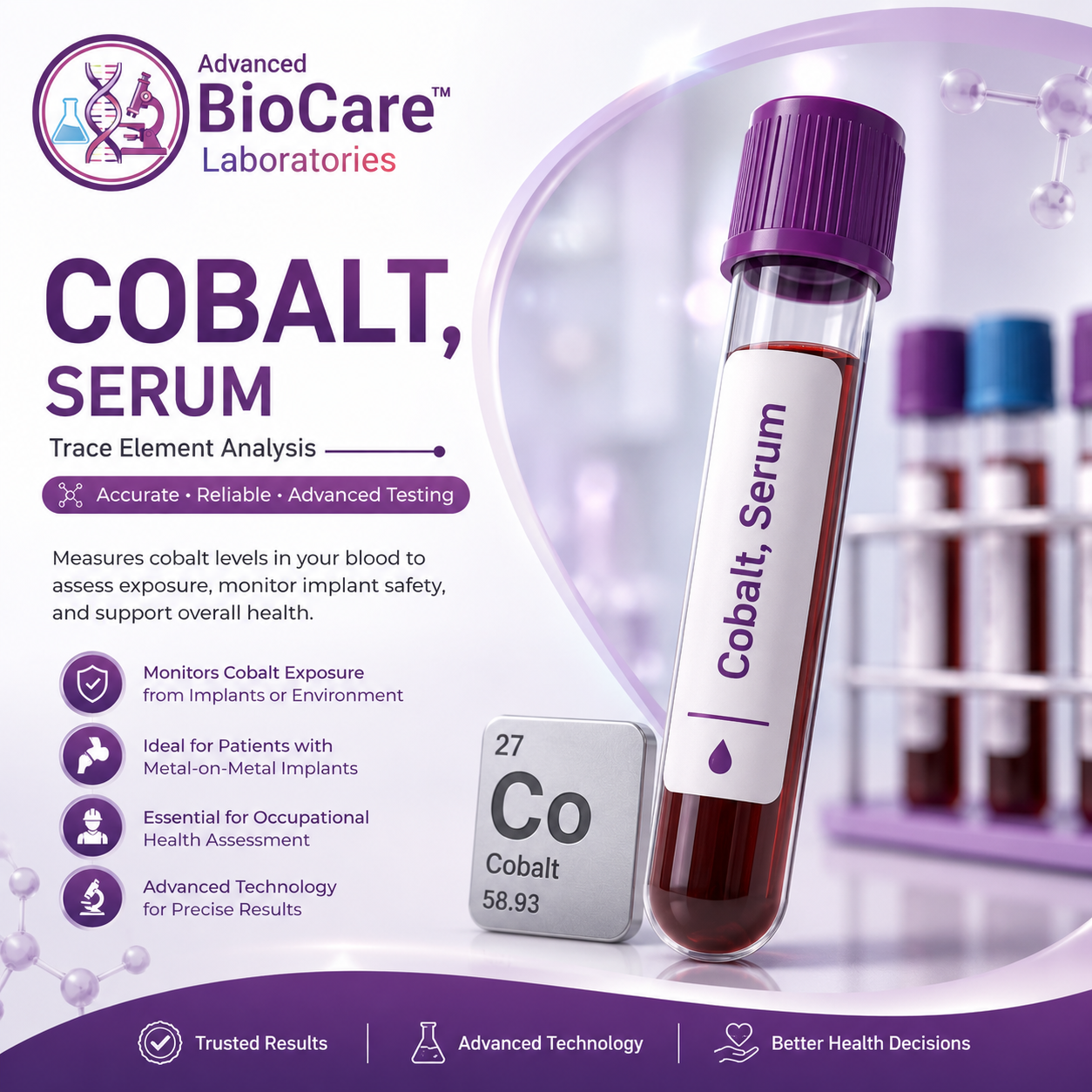 Cobalt, Serum
