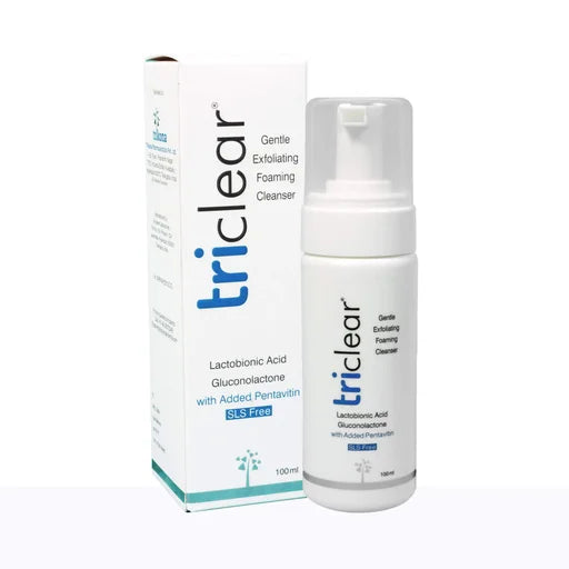 Triclear Gentle Exfoliating Foaming Cleanser 100 mL