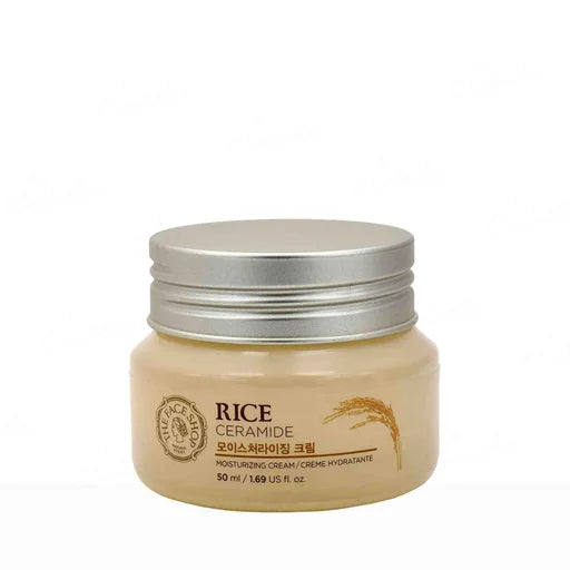 The Face Shop Rice &amp; Ceramide Moisturizing Cream – 50 mL
