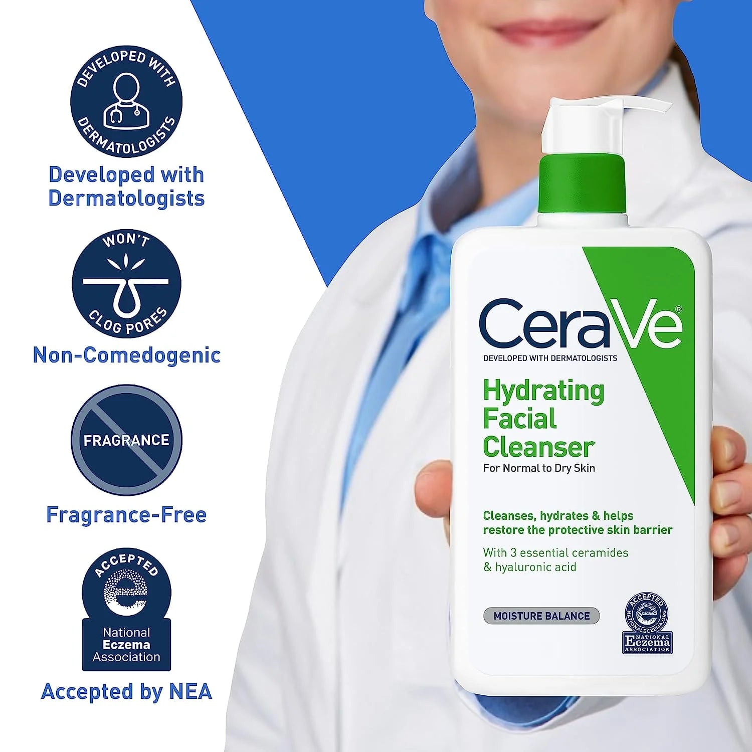CeraVe Hydrating Cleanser – Normal to Dry Skin