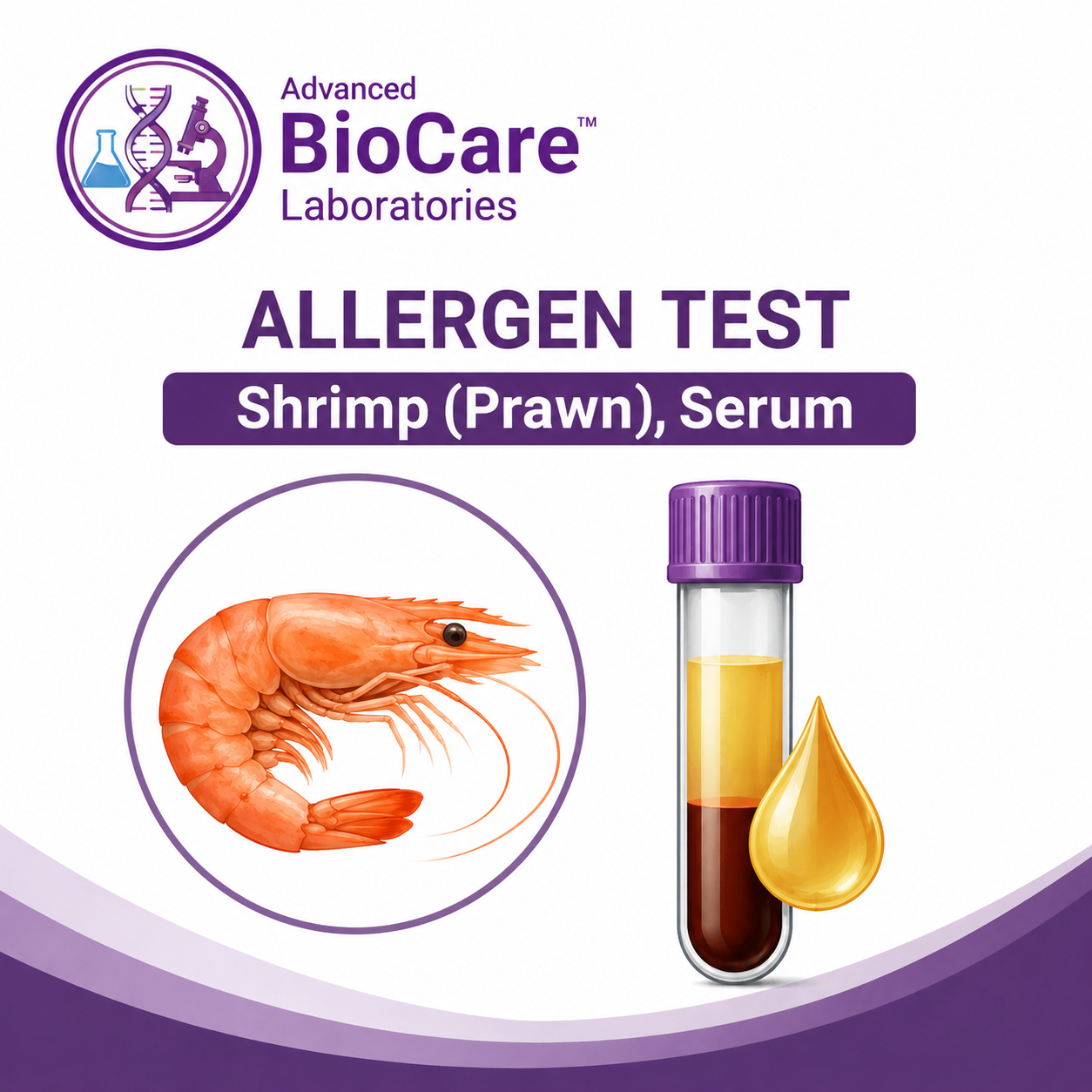 Allergen - SHRIMP by EIA, Serum