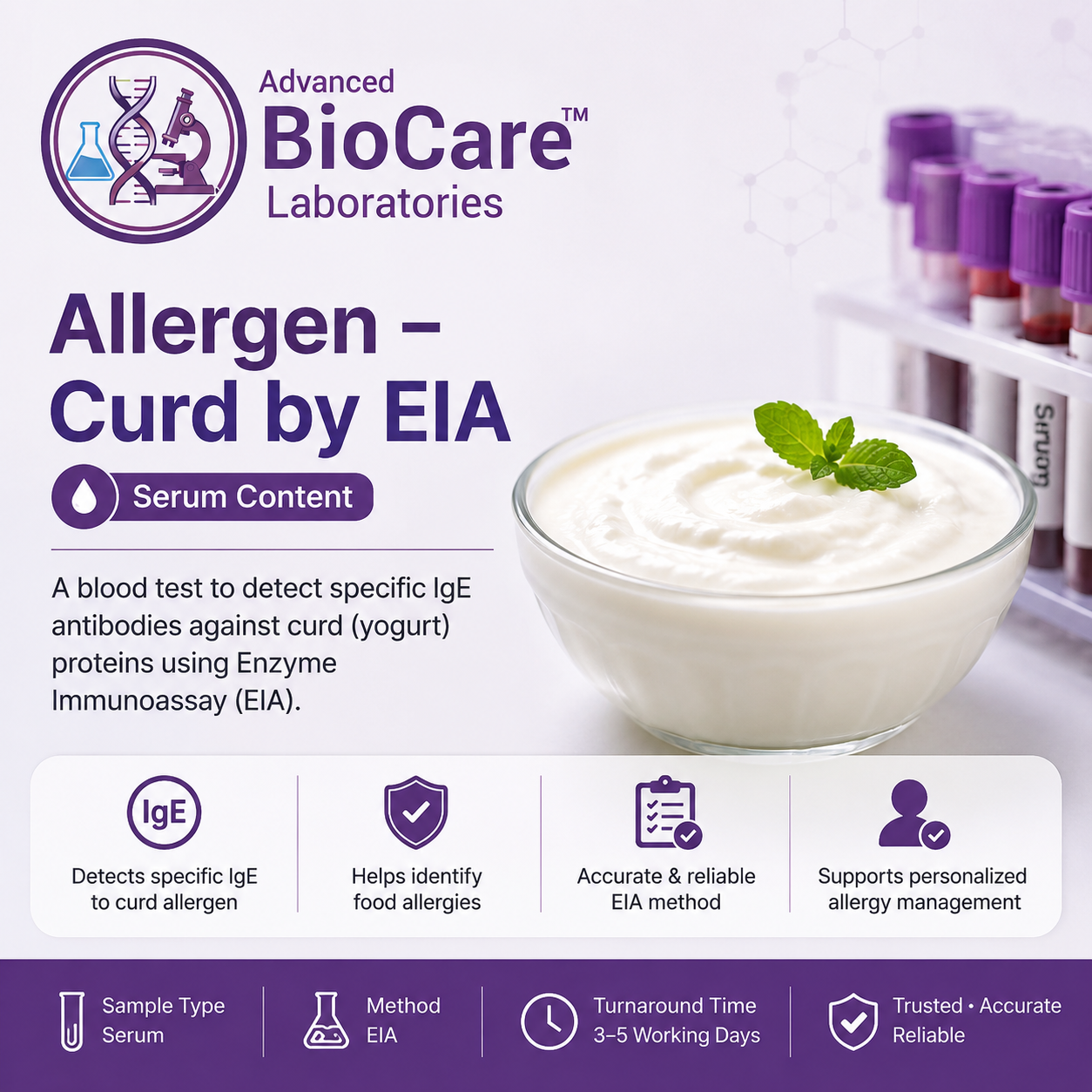 Allergen - CURD by EIA, Serum