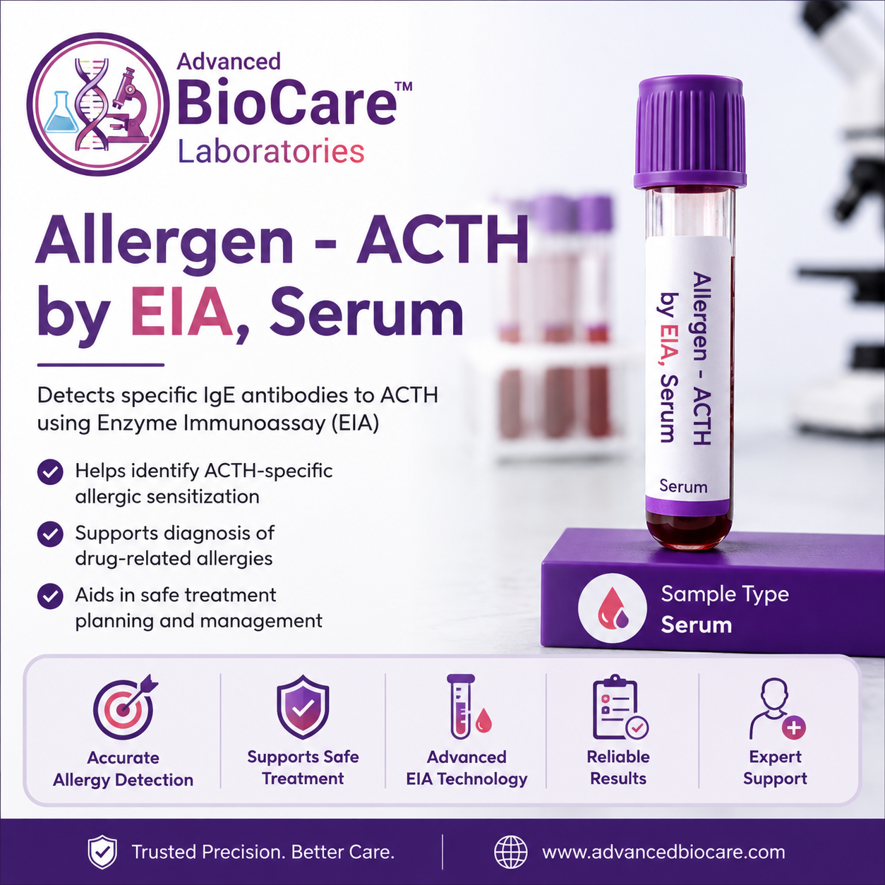 Allergen - ACTH by EIA, Serum