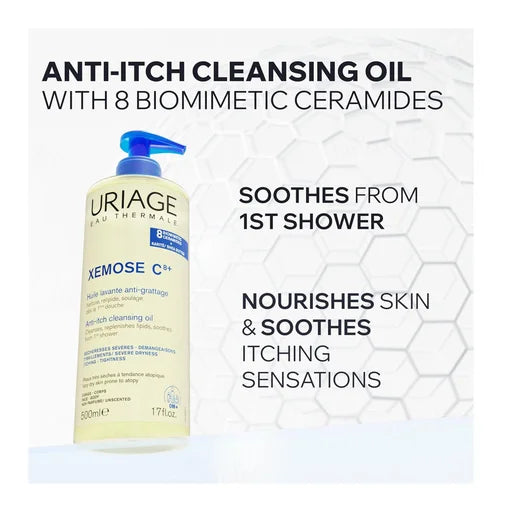 Uriage Xemose C8+ Anti-Itch Cleansing Oil