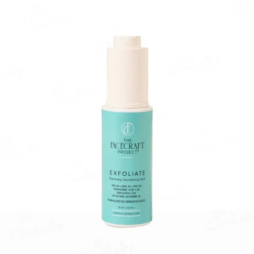 The Facecraft Project Exfoliate – Brightening Smoothening Depigmentation Serum