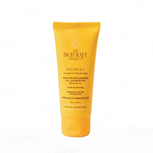 The Facecraft Project Nourish – Moisturising Sun Protection Crème SPF 50 PA+++