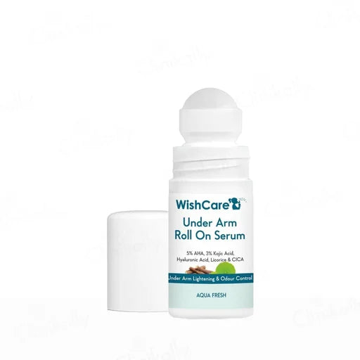 WishCare Aqua Fresh Under Arm Lightening &amp; Odour Control Roll-On Serum – 50 mL