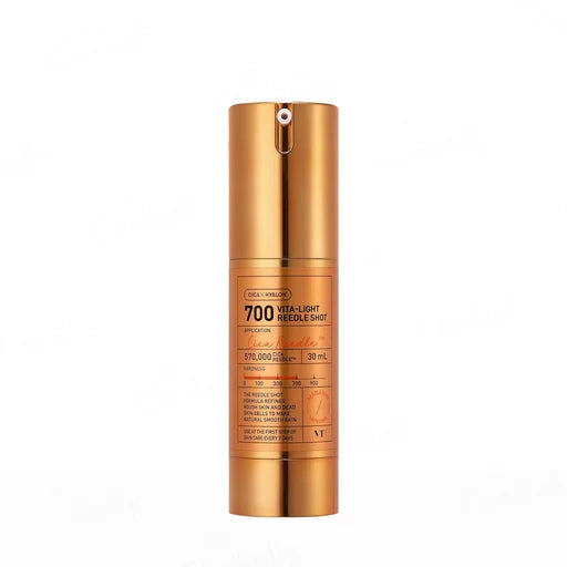 VT Cosmetics Vita-Light Reedle Shot 700 – 30 mL | Vitamin C Brightening &amp; Intensive Skin Texture Care