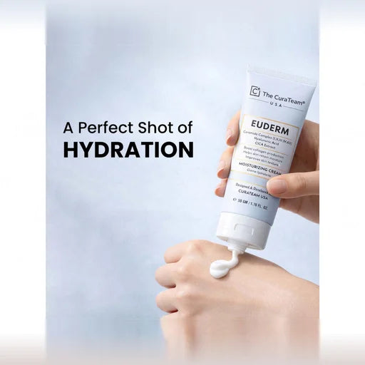 The CuraTeam Euderm Ceramide Hydration Moisturizing Cream – 50 g