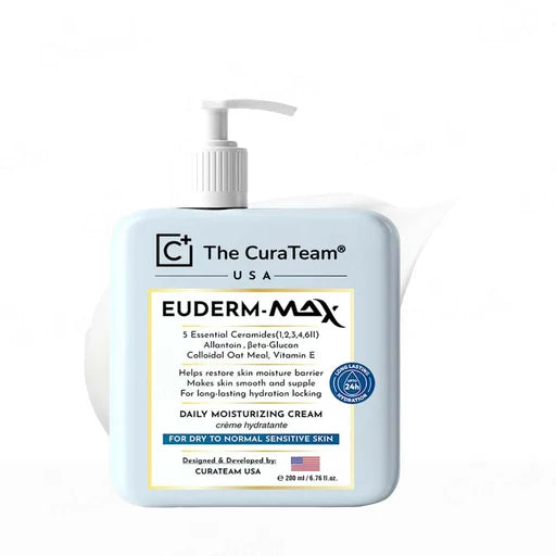 The CuraTeam Euderm-Max Daily Moisturizing Cream – 200 mL