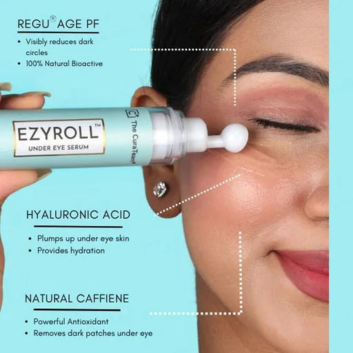 The CuraTeam Ezyroll Rejuvenating Under Eye Serum – 15 mL