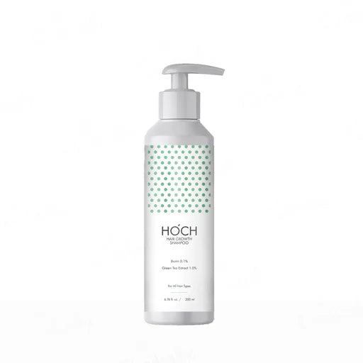 Hoch Hair Growth Shampoo – 200 mL | Biotin &amp; Green Tea Scalp Care