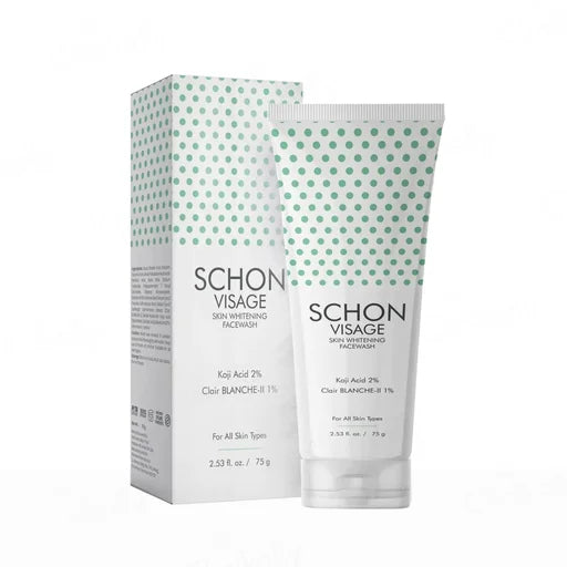 Schon Visage Skin Whitening Facewash For All Skin Types – 75 g