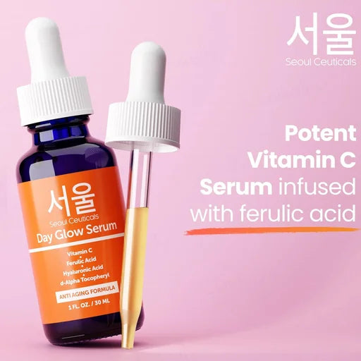 SeoulCeuticals Day Glow Anti Aging Face Serum – 30 mL