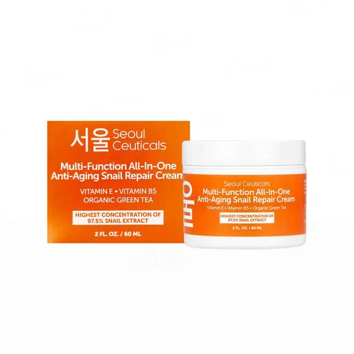 SeoulCeuticals Multi-Function All-In-One Anti-Aging Snail Repair Cream – 60 mL