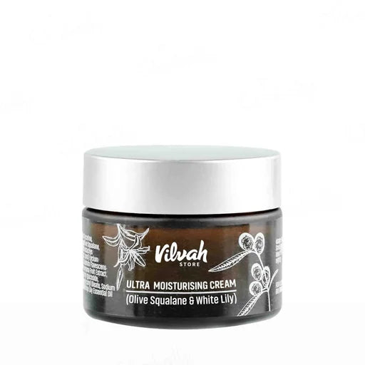 Vilvah Store Ultra Moisturising Cream – 50 mL | 3D Hydration &amp; Lightweight Moisturizer