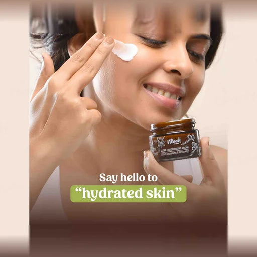 Vilvah Store Ultra Moisturising Cream – 50 mL | 3D Hydration &amp; Lightweight Moisturizer