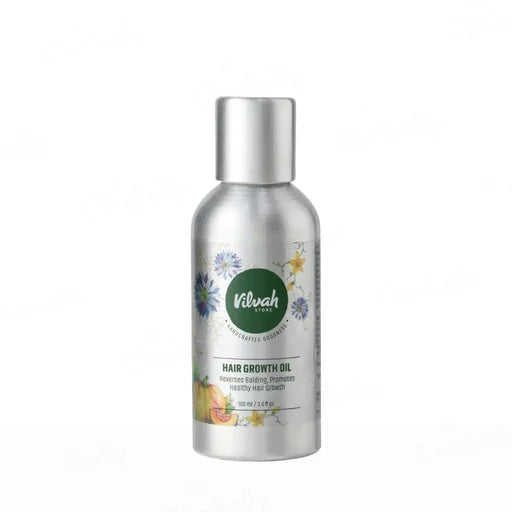 Vilvah Store Hair Growth Oil – Hair Regrowth Oil | Hair Fall &amp; Scalp Care