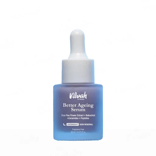 Vilvah Store Better Ageing Serum – 20 mL | Overnight Skin Renewal