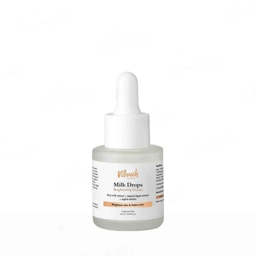 Vilvah Store Milk Drops Brightening Serum – 20 mL / 40 mL