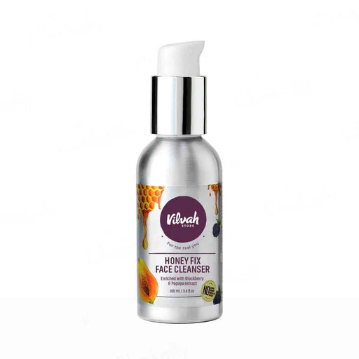 Vilvah Store Honey Fix Face Cleanser – 100 mL | Acne &amp; Oil Control Face Wash